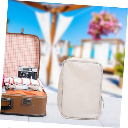 4pcs Extra Large Compression Packing Cubes Hanging Travel Organiser Bags - Polyester V1263-JX-4329