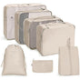 7pcs Travel Packing Cubes for Suitcases Travel Organizer Bag Set V1263-JX-4333