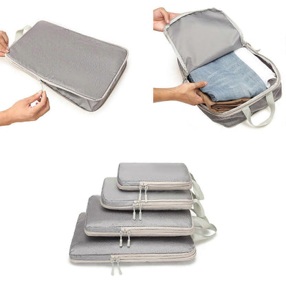 Luggage Cubes Storage Organizer Bags Travel Compression Packing Cubes Set V1263-JX-4341