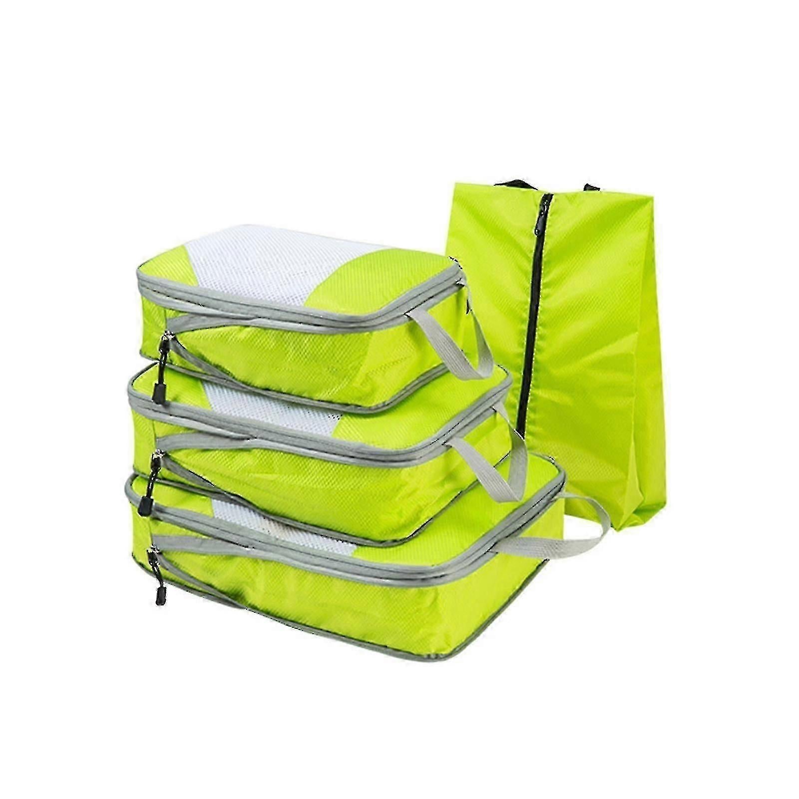 4pcs Extensible Compression Packing Cubes for Suitcases - 50% Offer V1263-JX-4353