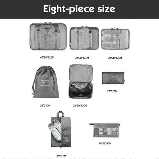 Packing Cubes for Travel, Luggage Organizers and Accessories Set V1263-JX-4354