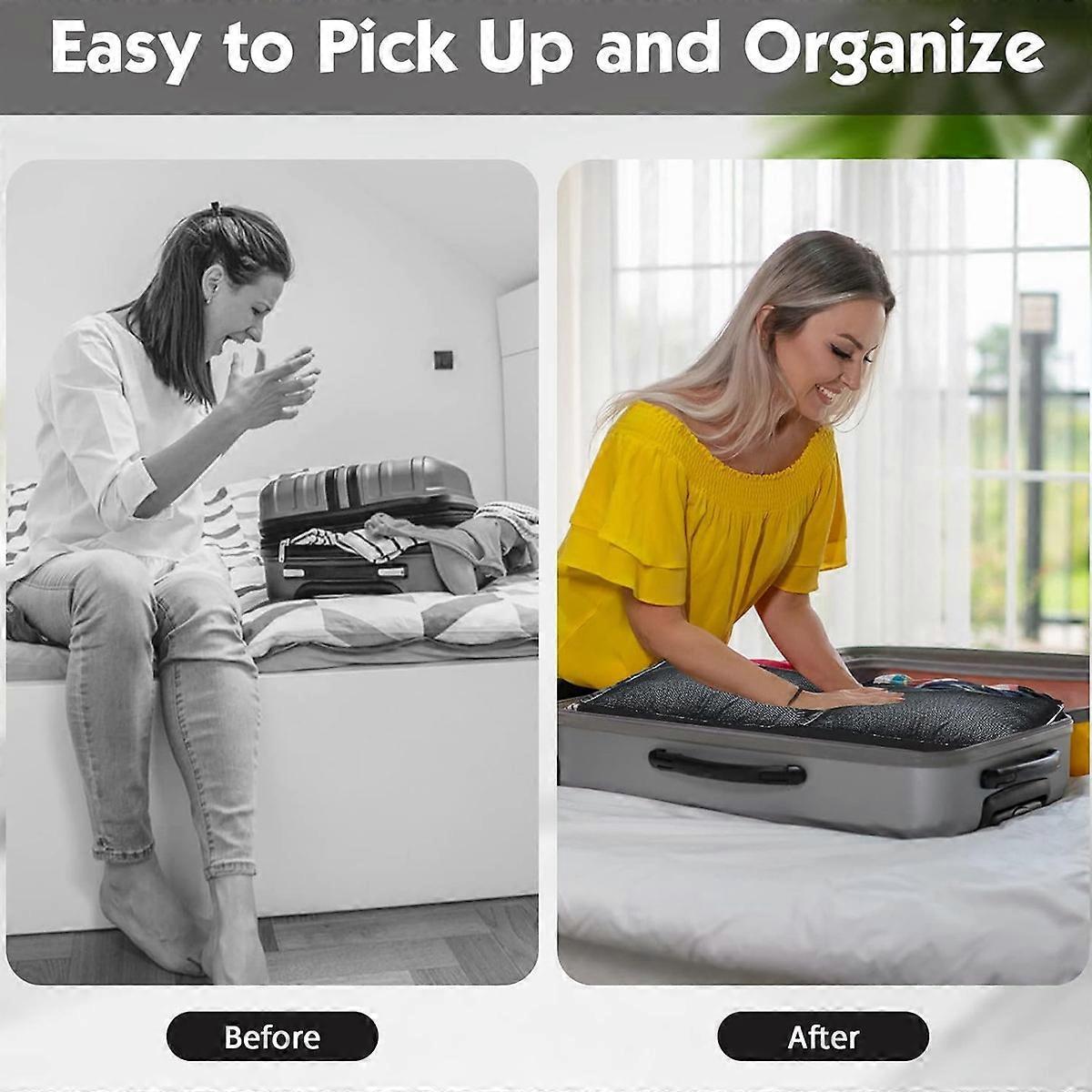 Packing Cubes for Travel, Luggage Organizers and Accessories Set V1263-JX-4354