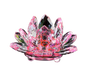 Artificial Crystal Lotus Buddhism Ornament Feng Shui Home Decor Collection Gift-Pink V1263-JX-436