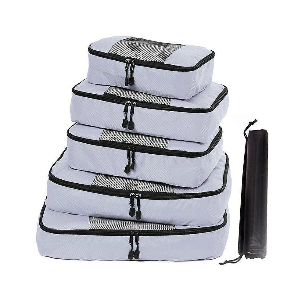 5pcs Travel Packing Cubes Luggage Organizer Set for Suitcases and Bags V1263-JX-4363