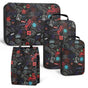 Compression Packing Cubes with Shoe Bag Foldable Luggage Storage Organizer V1263-JX-4366