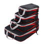 4pcs Packing Cubes Set with Foldable Shoe and Laundry Bag Organizer V1263-JX-4371