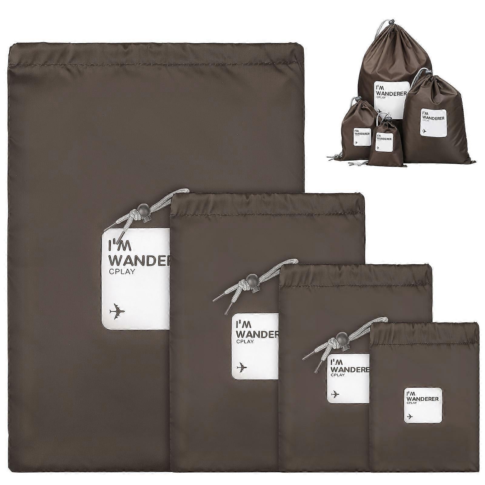 Packing Cubes Lightweight Travel Organizer Bags with Wear-Resistant Design V1263-JX-4376