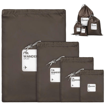 Packing Cubes Lightweight Travel Organizer Bags with Wear-Resistant Design V1263-JX-4376