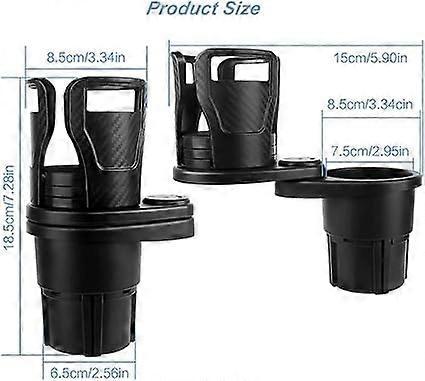 1pc Adjustable Universal Car Cup Holder - Multifunctional Drink Organizer V1263-JX-4377