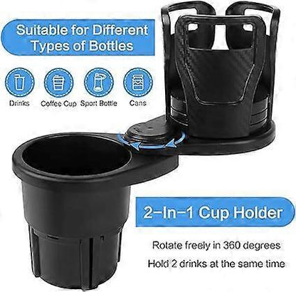 1pc Adjustable Universal Car Cup Holder - Multifunctional Drink Organizer V1263-JX-4377