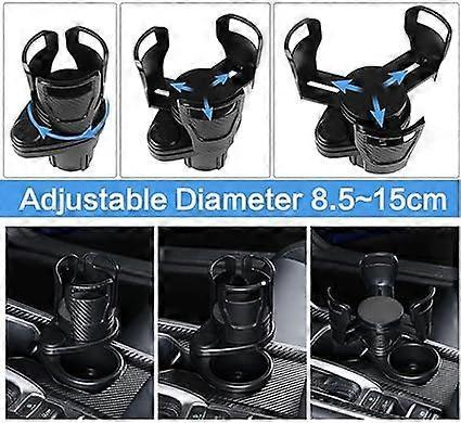 1pc Adjustable Universal Car Cup Holder - Multifunctional Drink Organizer V1263-JX-4377