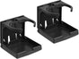 2pcs Adjustable Foldable Car Cup Holders - Portable Drink Holder Set Black V1263-JX-4378