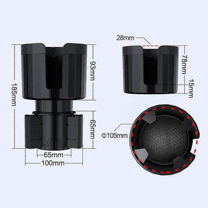 Car Cup Holder Expander Adapter - Universal Drink Holder for On-Board Use V1263-JX-4379