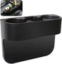 Universal Dual Car Cup Holder - Multifunctional Seat Drink Organizer Accessory V1263-JX-4380