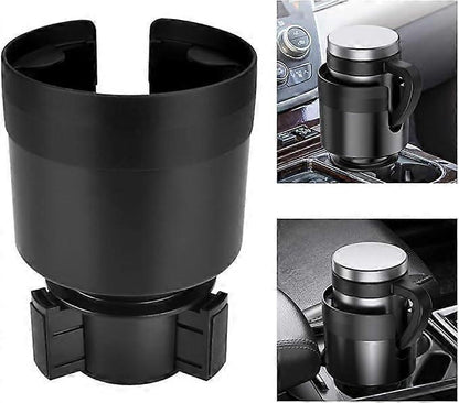 Adjustable Universal Car Cup Holder - Can Holder for Bottle/Drink, Truck Compatible Black V1263-JX-4389