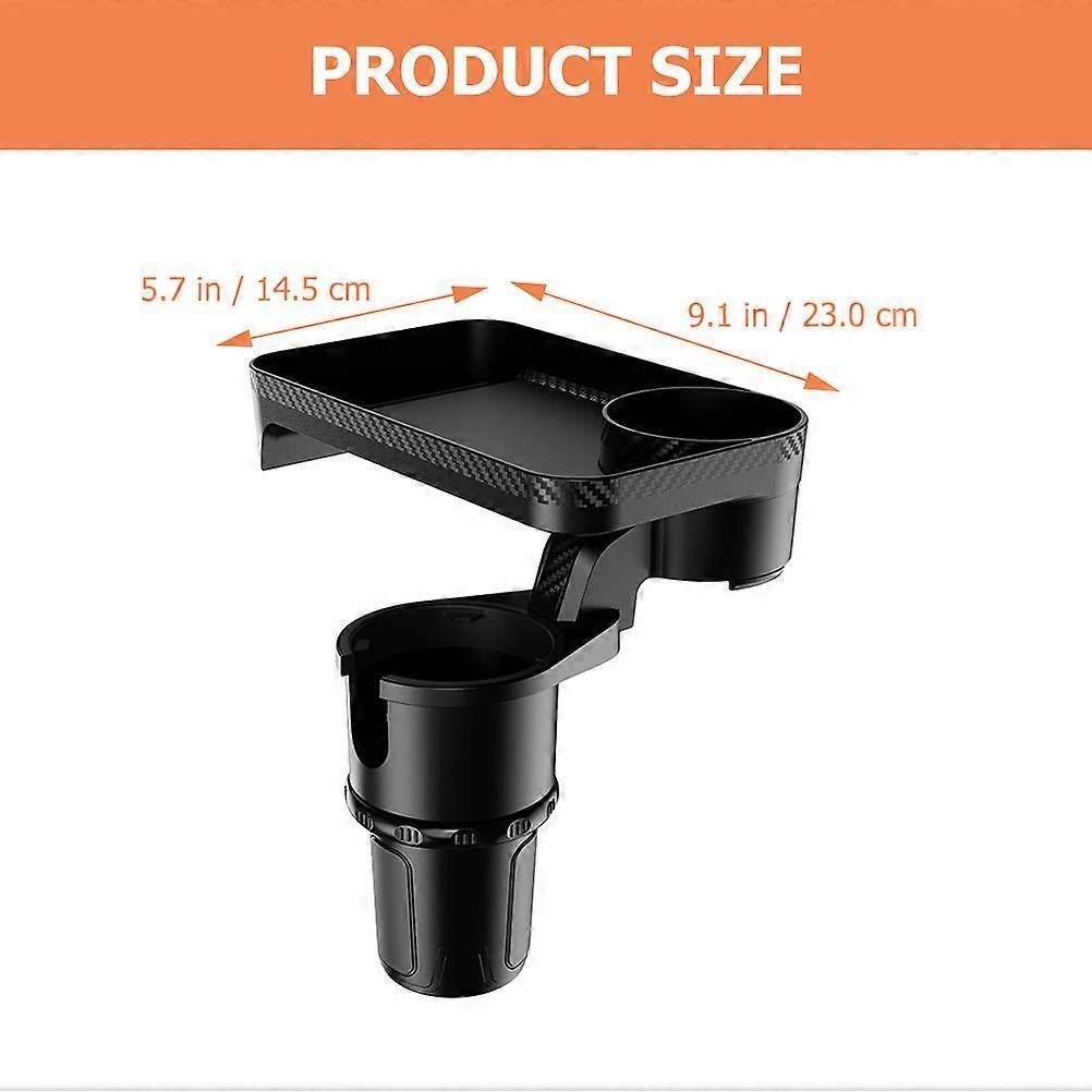 Hydroflask Cup Holder with Tray - Car Drink Holder and Food Tray Attachment V1263-JX-4391