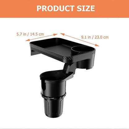Hydroflask Cup Holder with Tray - Car Drink Holder and Food Tray Attachment V1263-JX-4391