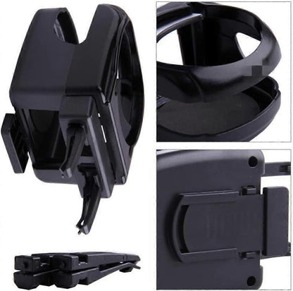 2pcs Universal A/C Vent Car Cup Holders - Adjustable Water Bottle Holder V1263-JX-4396