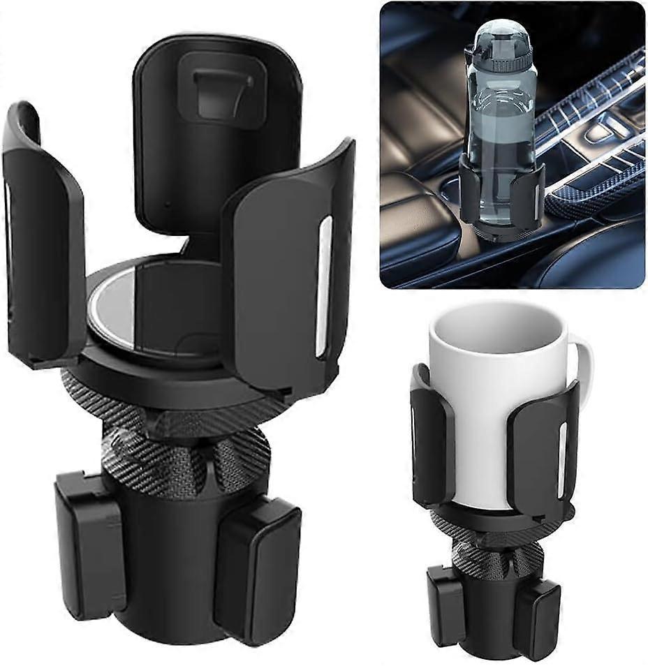 Adjustable Car Cup Holder Expander - Adapter Fits 2.95in Bottles or Cups V1263-JX-4398