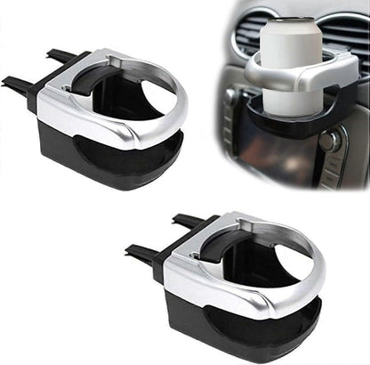 2pcs Car Cup & Bottle Holders - Universal Auto Drink Organizer Set V1263-JX-4399