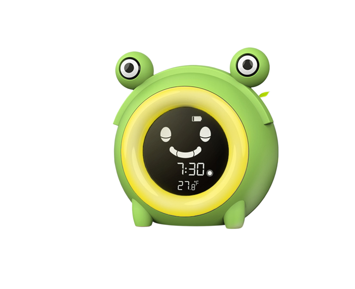 babies babies Sleeping Training LED Night Light Temperature Display Alarm Clock V1263-JX-440
