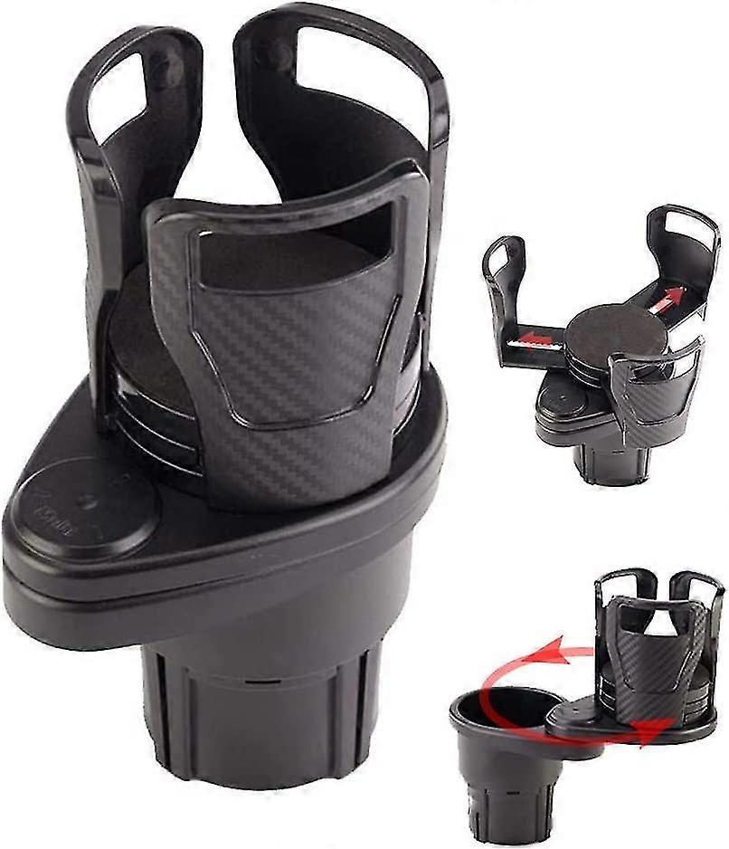 360 Rotatable Car Drink Holder - Multifunctional Cup Organizer for Vehicle Use V1263-JX-4402