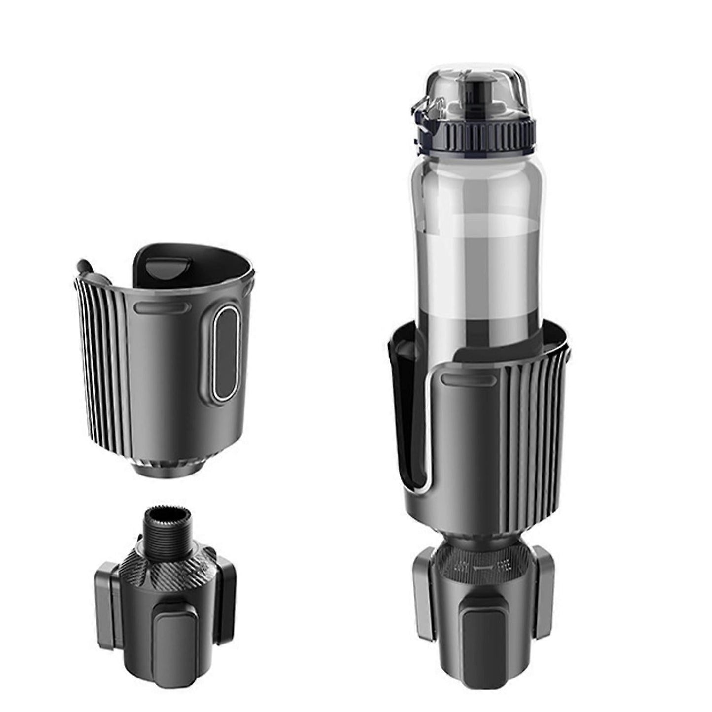 Car Cup Expander - Adjustable Drink Holder Fits Bottles Up to 3.7in Diameter V1263-JX-4403