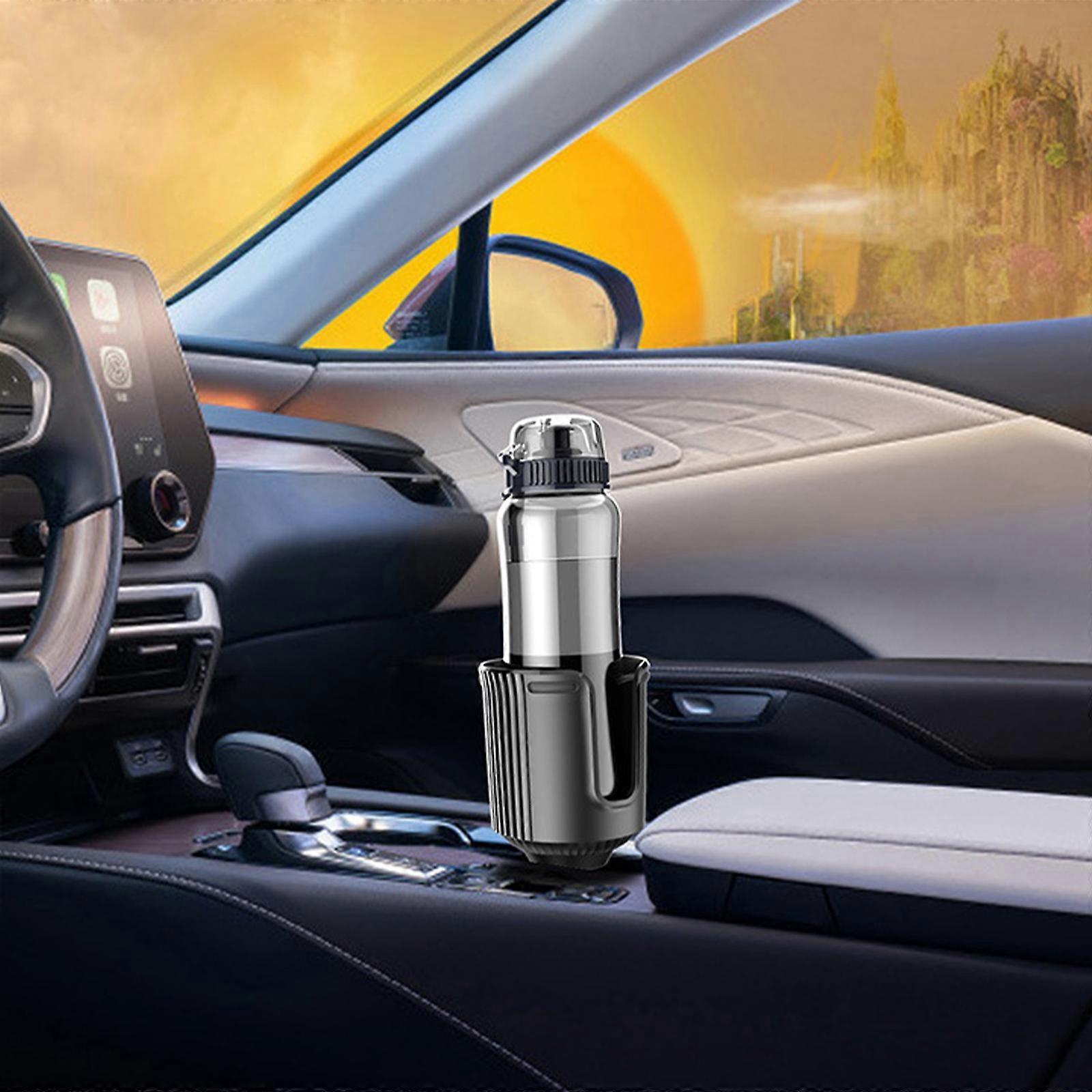 Car Cup Expander - Adjustable Drink Holder Fits Bottles Up to 3.7in Diameter V1263-JX-4403