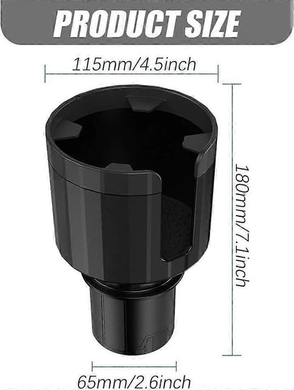 Adjustable Base Car Cup Holder Expander - Universal Auto Drink Organizer V1263-JX-4404