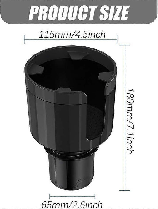 Adjustable Base Car Cup Holder Expander - Universal Auto Drink Organizer V1263-JX-4404