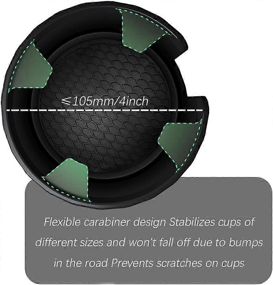 Adjustable Base Car Cup Holder Expander - Universal Auto Drink Organizer V1263-JX-4404