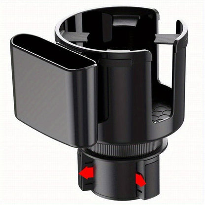 Car Cup Holder Adapter - Bottle and Beverage Organizer Auto Accessory V1263-JX-4406