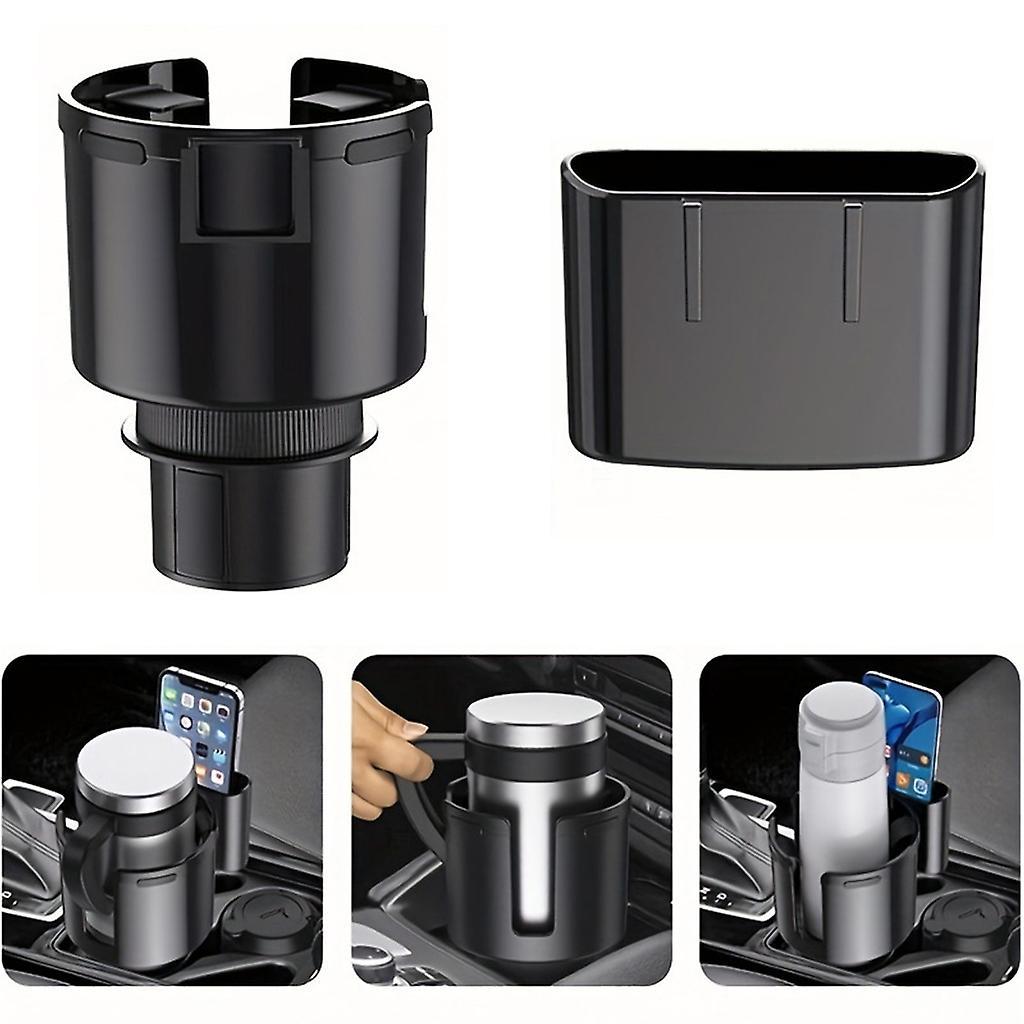 Car Cup Holder Adapter - Bottle and Beverage Organizer Auto Accessory V1263-JX-4406