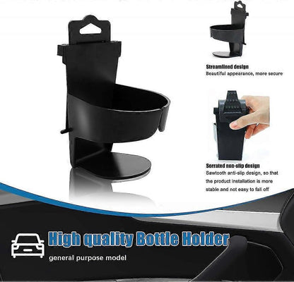 2pcs Car Cup Holders - Door & Window Mounted Drink Holder Set V1263-JX-4411