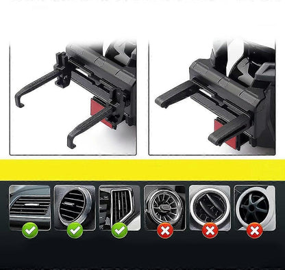 Car Cup Holder - Grey Universal Drink Organizer for Vehicle Use V1263-JX-4412