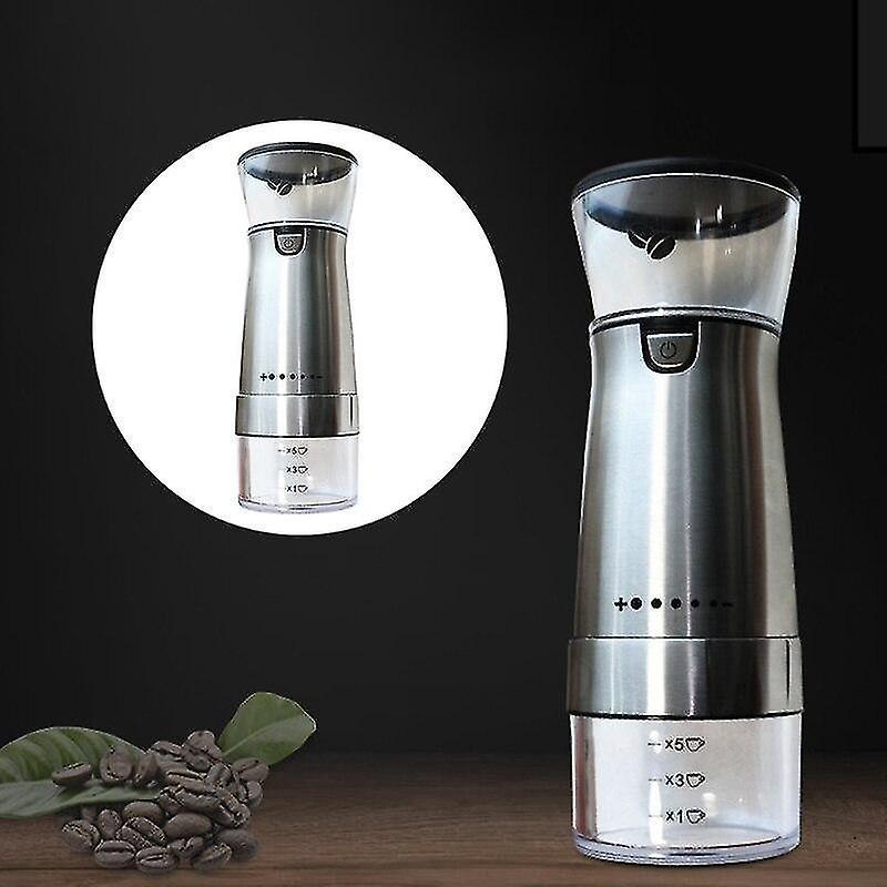 Electric Coffee Grinder - Adjustable Stainless Steel Blade Grinder for Coffee Beans V1263-JX-4416