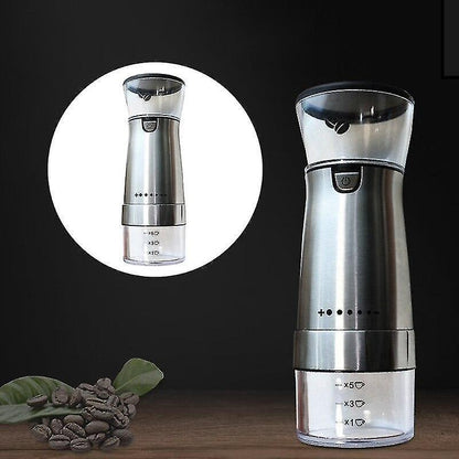 Electric Coffee Grinder - Adjustable Stainless Steel Blade Grinder for Coffee Beans V1263-JX-4416