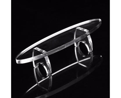 Showing Stand Sturdy Decorative 8mm Acrylic Durable Display Stand for Living Room-Transparent V1263-JX-442