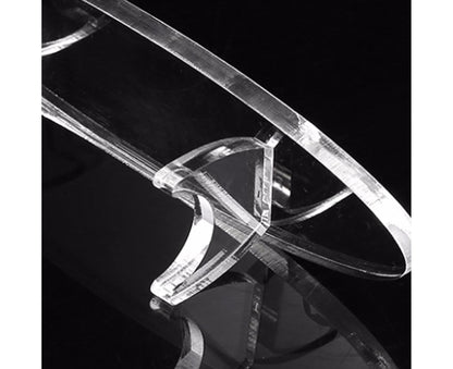 Showing Stand Sturdy Decorative 8mm Acrylic Durable Display Stand for Living Room-Transparent V1263-JX-442