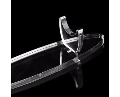 Showing Stand Sturdy Decorative 8mm Acrylic Durable Display Stand for Living Room-Transparent V1263-JX-442