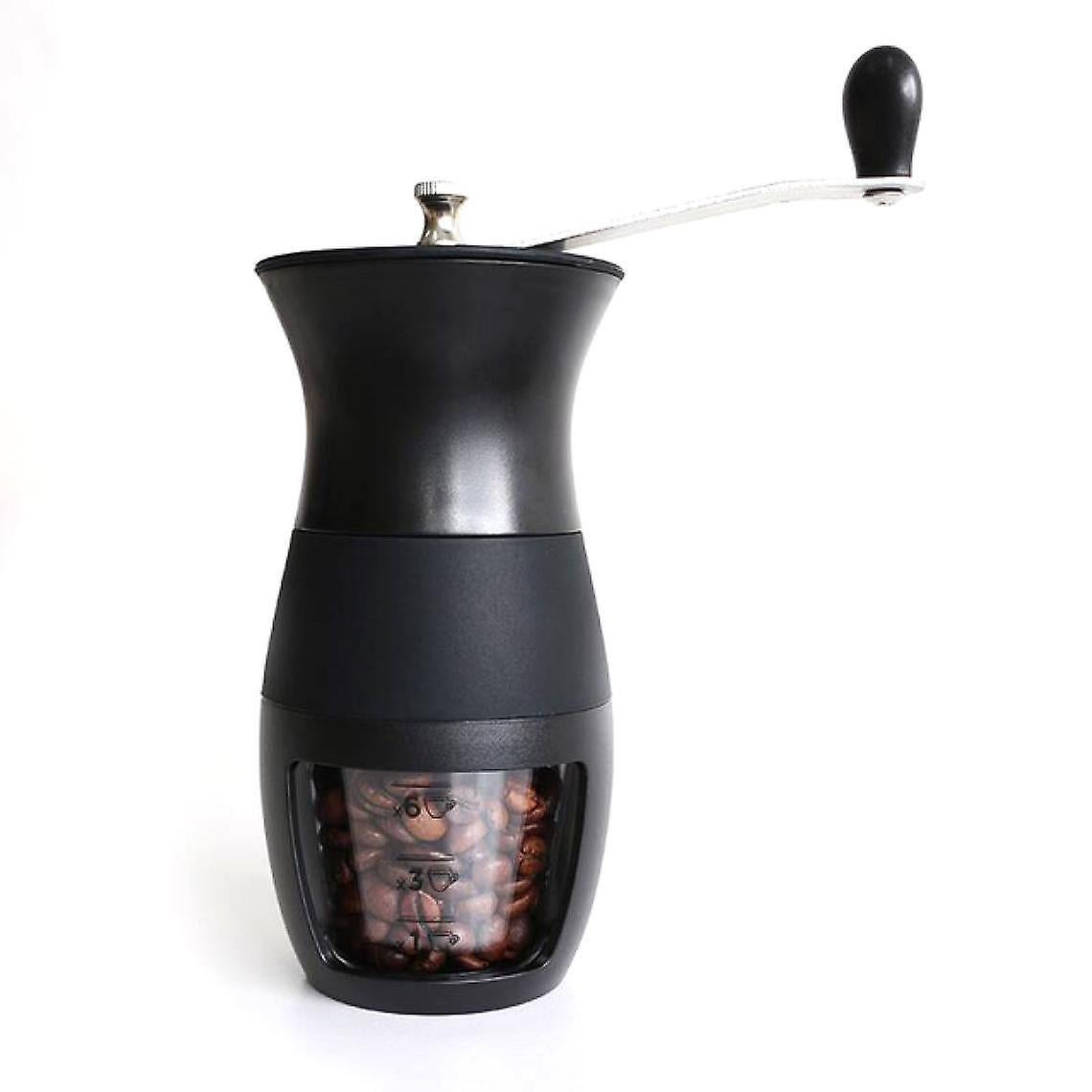 Manual Coffee Grinder - Portable Hand Coffee Mill with Bean Spike for Home Kitchen V1263-JX-4422