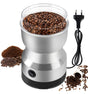 Electric Coffee Grinder - Stainless Steel Portable Spice Grinder for Coffee Beans V1263-JX-4423