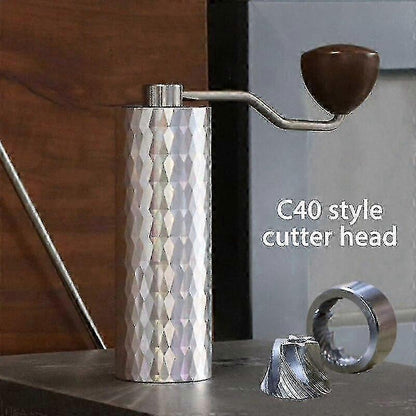 Manual Coffee Grinder - Burr Coffee Mill, Adjustable Grinding Machine V1263-JX-4424