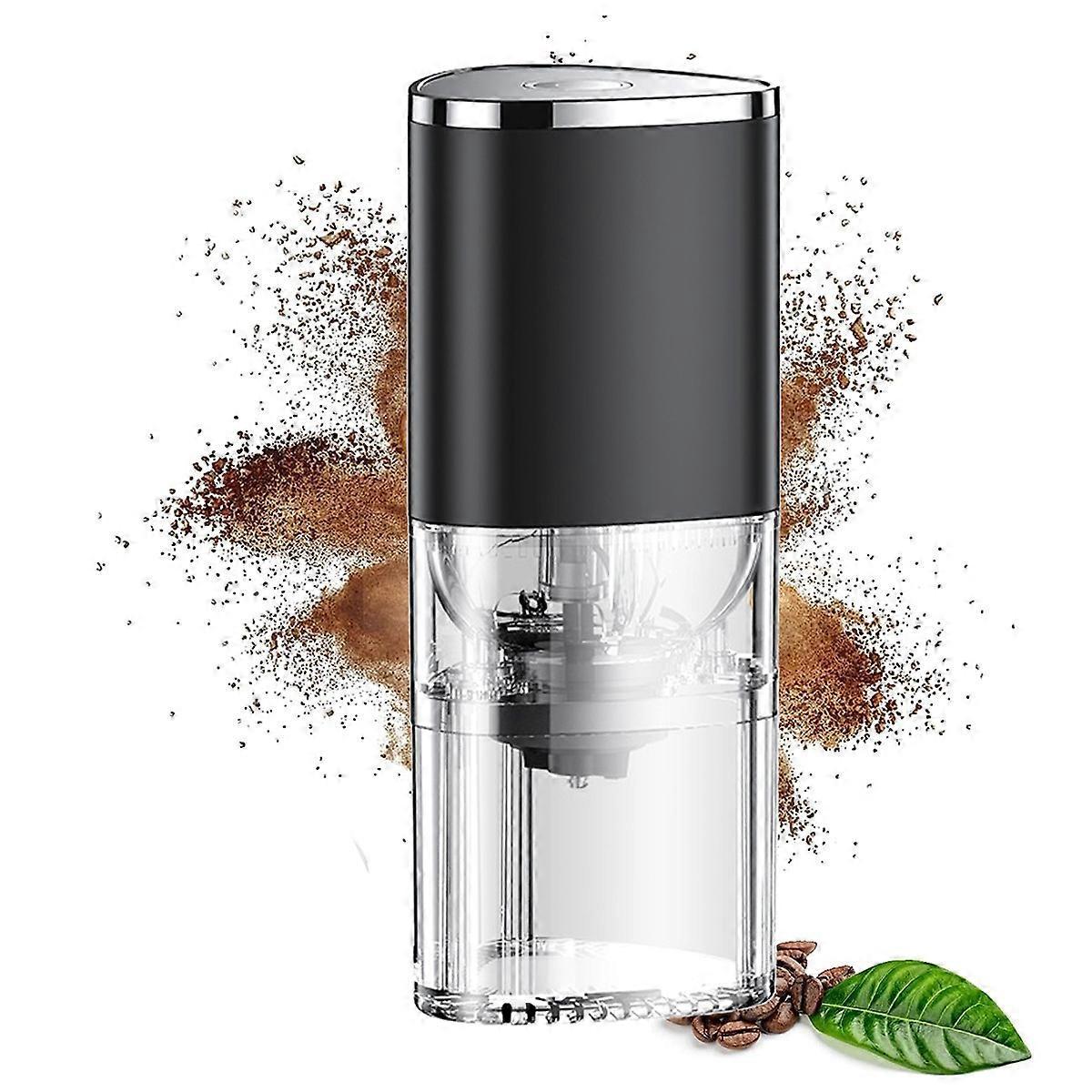 Electric Burr Coffee Grinder - Mini Cordless Coffee Bean Grinder for Home & Travel V1263-JX-4425
