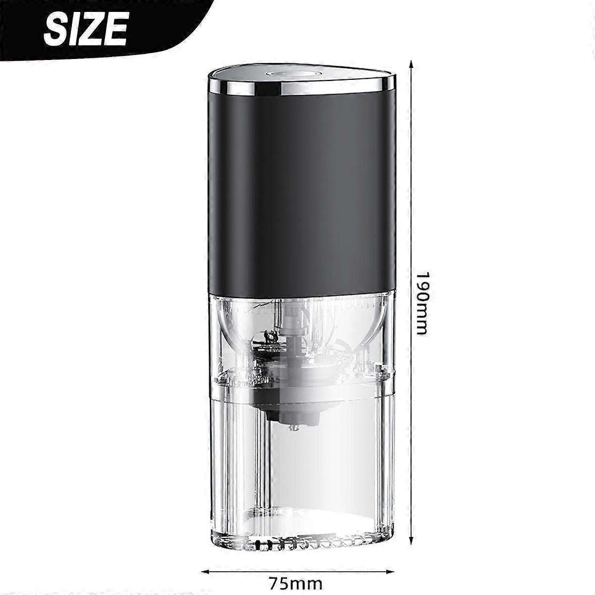 Electric Burr Coffee Grinder - Mini Cordless Coffee Bean Grinder for Home & Travel V1263-JX-4425