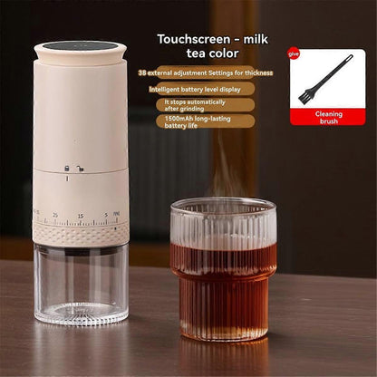 Electric Coffee Grinder - Automatic Coffee Mill for Beans and Spices V1263-JX-4427