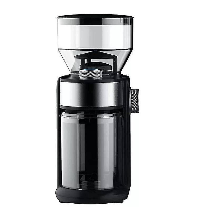 220V Flat Wheel Electric Burr Coffee Grinder Machine - High Efficiency Mill V1263-JX-4428