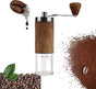 Manual Coffee Grinder - Ceramic Burr, Adjustable Grind Levels for Drip & Espresso V1263-JX-4431
