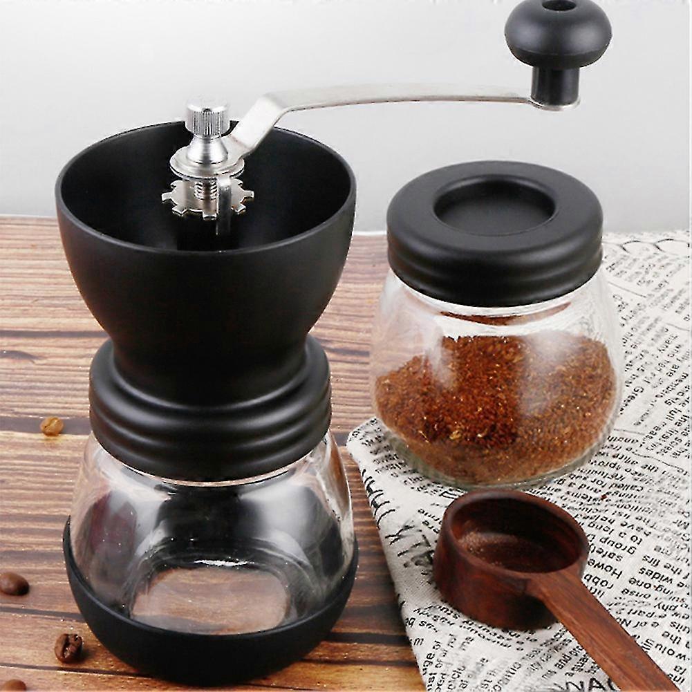 Ceramic Bean Coffee Grinder - Kitchen Manual Grinder with Compact Design V1263-JX-4433