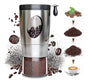 Manual Coffee Grinder - Foldable Hand Crank, Stainless Steel, Adjustable, Portable V1263-JX-4445